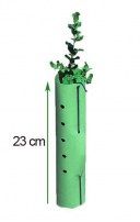 Protector para árboles en color verde y ventilado, de 23 cm de altura